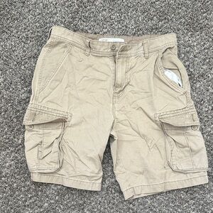 Signature by Levi Strauss Men's Beige Cargo Shorts